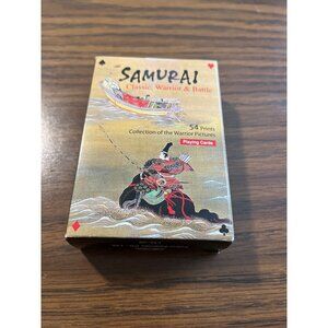 Samurai Classic, Warrior & Battle playing cards